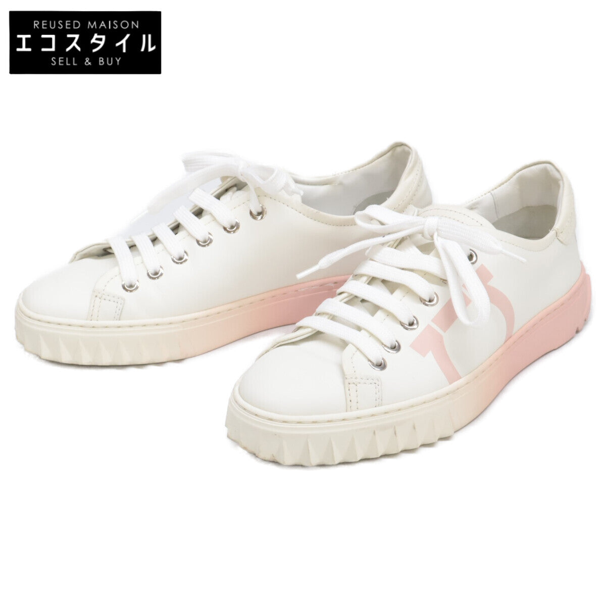 Salvatore Ferragamo サルヴァトーレフェラガモ CUBE キューブ ガンチーニ キュービックソール シューズ 6C