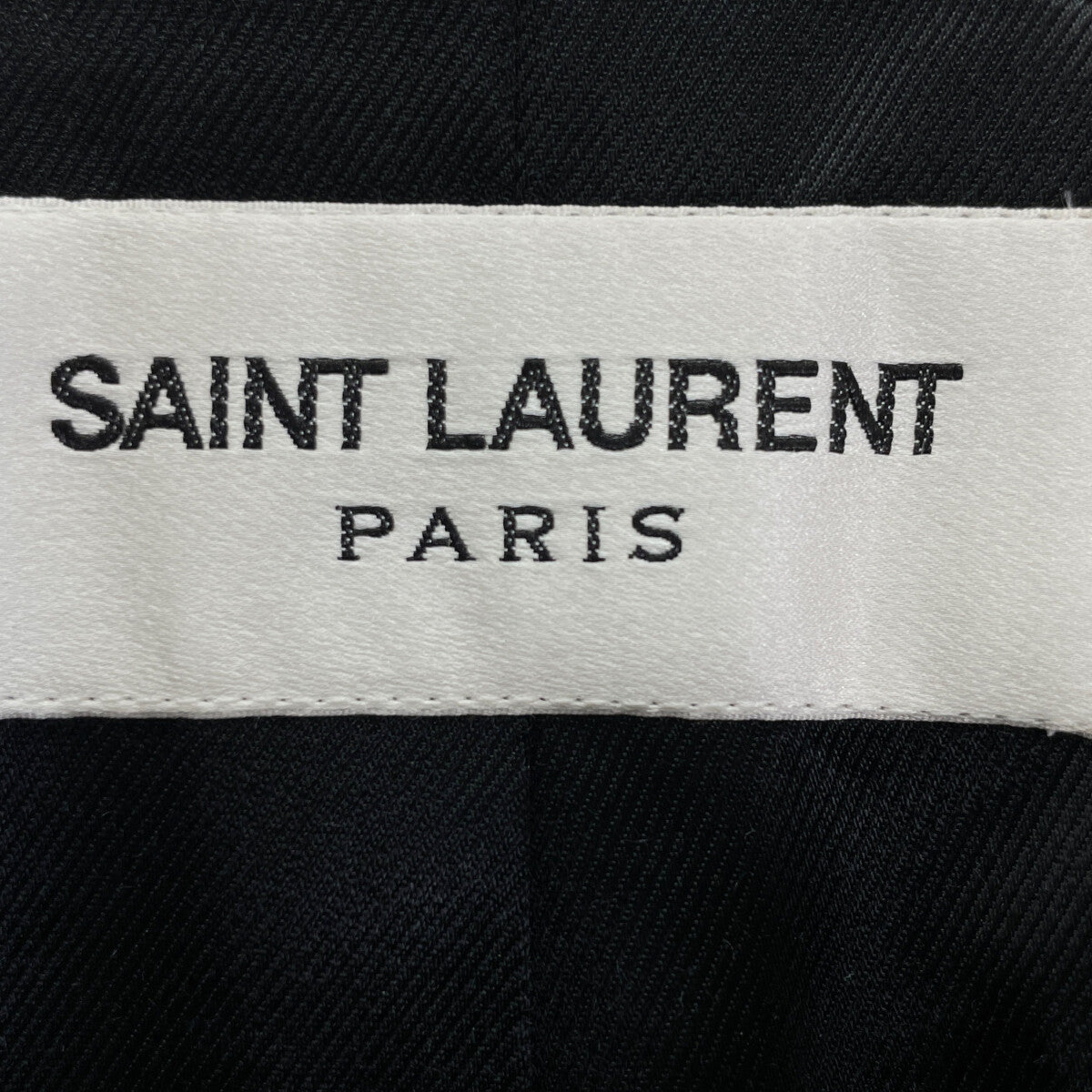 SAINT LAURENT PARIS サンローランパリ 15年製 402944 ﾊｳﾝﾄﾞﾄｩｰｽ ｽﾃﾝｶﾗｰｺｰﾄ コート 34