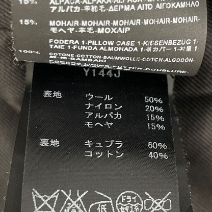 SAINT LAURENT PARIS サンローランパリ 15年製 402944 ﾊｳﾝﾄﾞﾄｩｰｽ ｽﾃﾝｶﾗｰｺｰﾄ コート 34