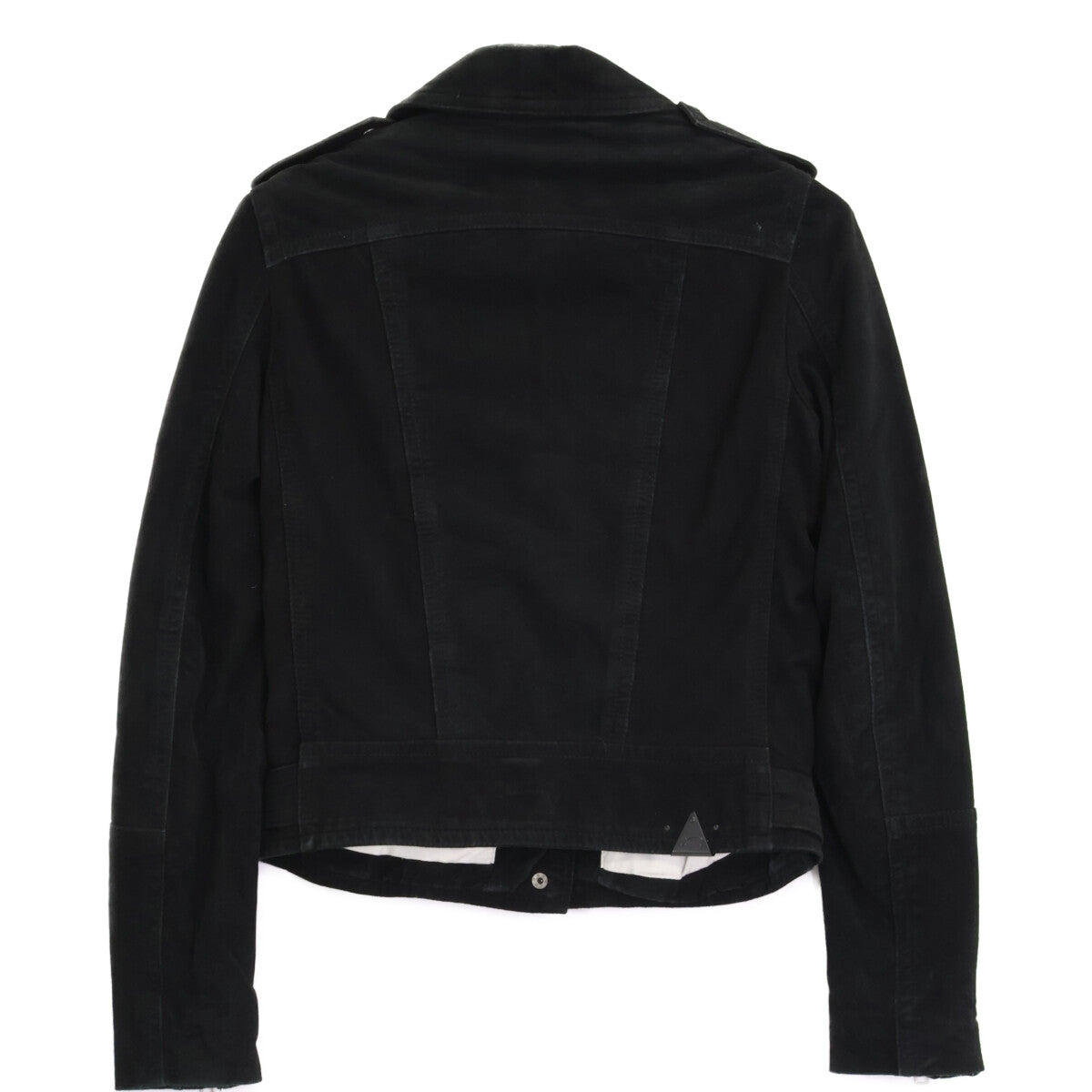 DENHAM デンハム 黒 ﾀﾞﾌﾞﾙﾗｲﾀﾞｰｽｼﾞｬｹｯﾄ ジャケット XS