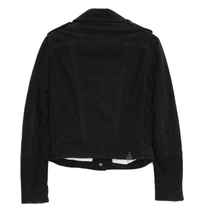 DENHAM デンハム 黒 ﾀﾞﾌﾞﾙﾗｲﾀﾞｰｽｼﾞｬｹｯﾄ ジャケット XS