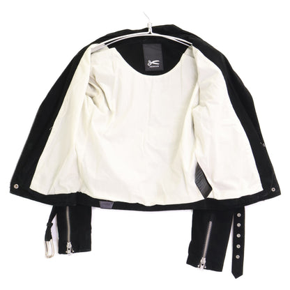 DENHAM デンハム 黒 ﾀﾞﾌﾞﾙﾗｲﾀﾞｰｽｼﾞｬｹｯﾄ ジャケット XS