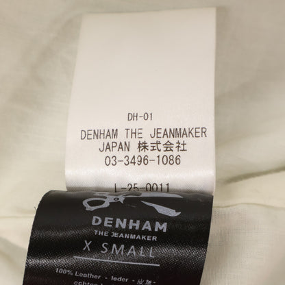 DENHAM デンハム 黒 ﾀﾞﾌﾞﾙﾗｲﾀﾞｰｽｼﾞｬｹｯﾄ ジャケット XS