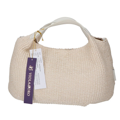 VIOLAd'ORO ヴィオラドーロ 新品未使用 V-8858 SANDRO ラフィアシート 2872