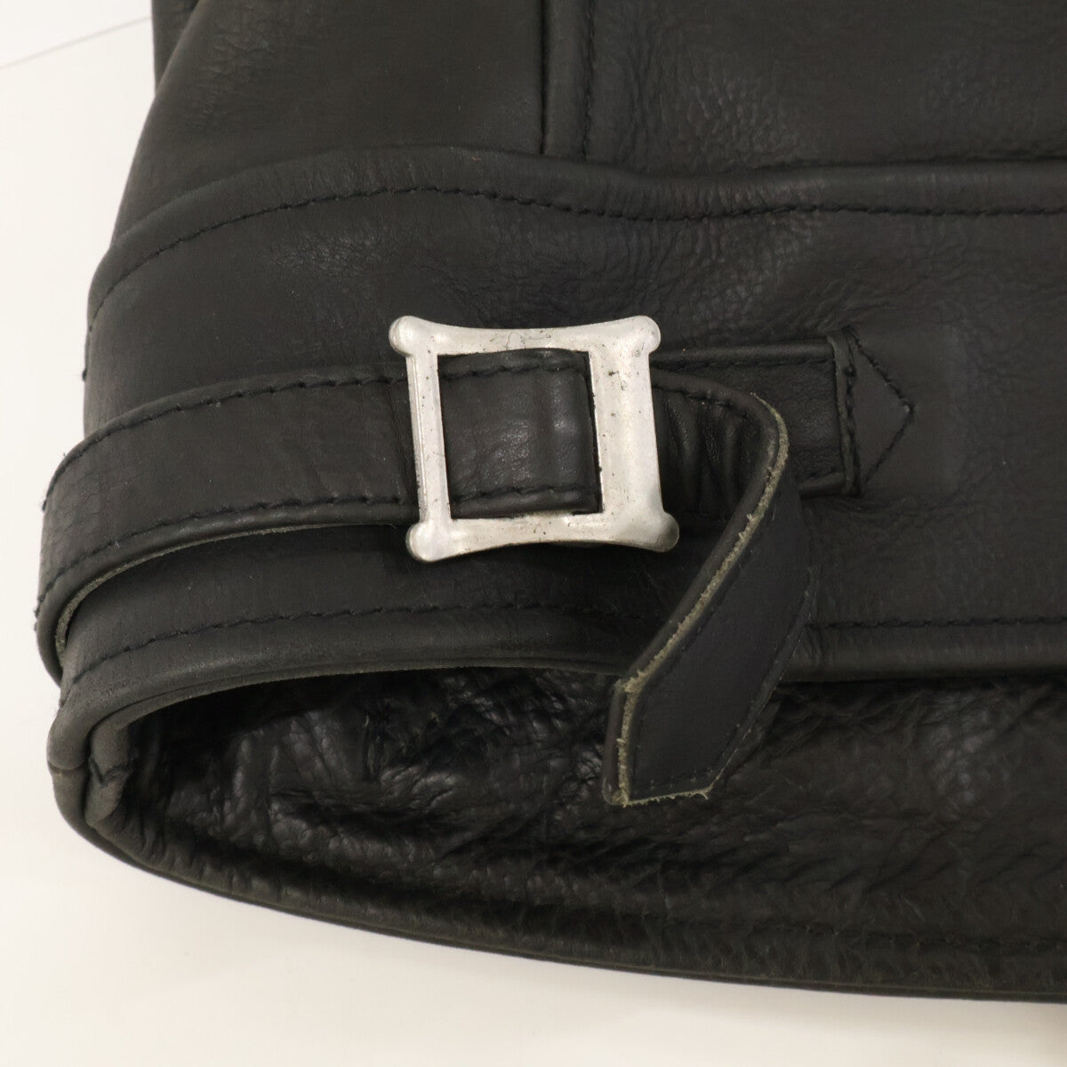 AVIREX アヴィレックス ﾌﾞﾗｯｸ 6161080 ﾀﾞﾌﾞﾙﾗｲﾀﾞｰｽｼﾞｬｹｯﾄ ジャケット L