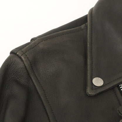 AVIREX アヴィレックス ﾌﾞﾗｯｸ 6161080 ﾀﾞﾌﾞﾙﾗｲﾀﾞｰｽｼﾞｬｹｯﾄ ジャケット L