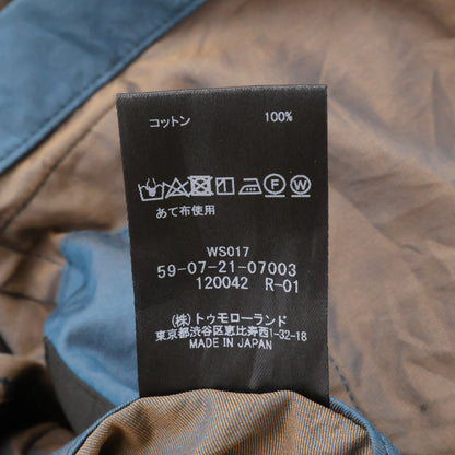 CABaN キャバン 玉虫色 ｺｯﾄﾝｼｬﾝﾌﾞﾚｰ ｼﾞｬｹｯﾄ ジャケット L