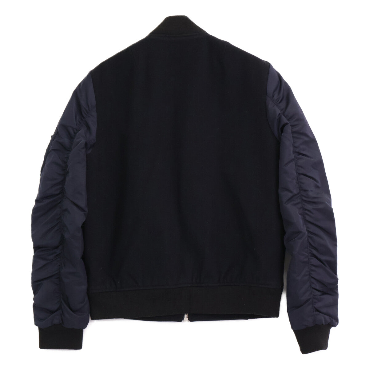 sandro サンドロ V5690W ﾈｲﾋﾞｰ ﾘﾊﾞｰｼﾌﾞﾙ ﾎﾞﾝﾊﾞｰｼﾞｬｹｯﾄ ジャケット M