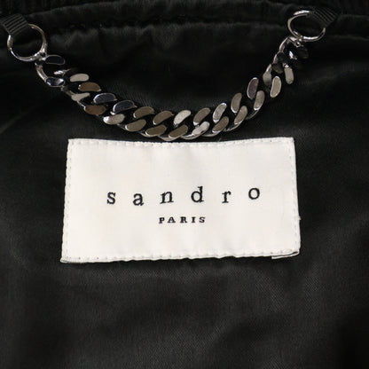 sandro サンドロ V5690W ﾈｲﾋﾞｰ ﾘﾊﾞｰｼﾌﾞﾙ ﾎﾞﾝﾊﾞｰｼﾞｬｹｯﾄ ジャケット M