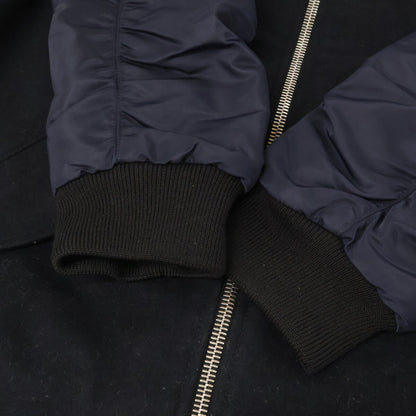 sandro サンドロ V5690W ﾈｲﾋﾞｰ ﾘﾊﾞｰｼﾌﾞﾙ ﾎﾞﾝﾊﾞｰｼﾞｬｹｯﾄ ジャケット M