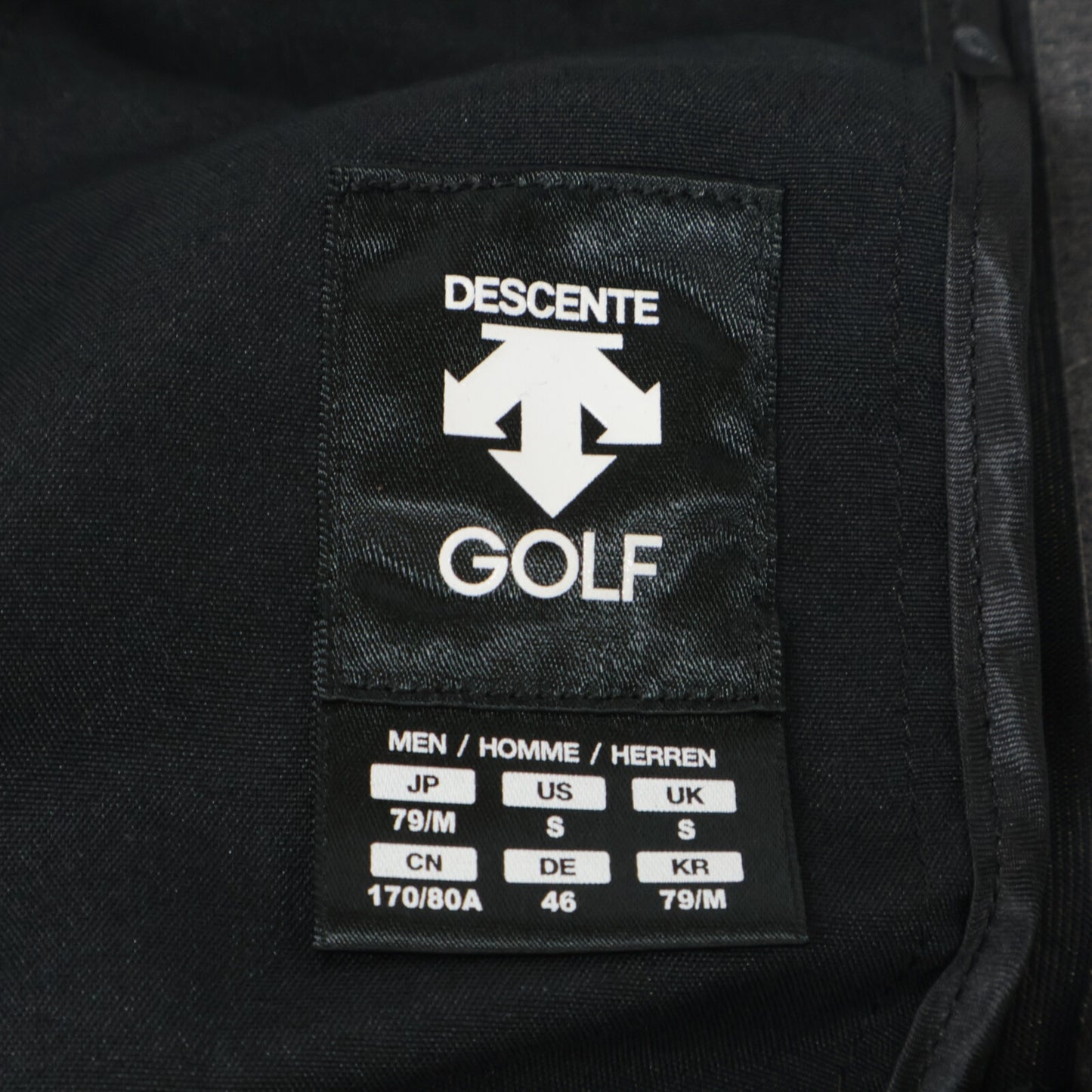 DESCENTE デサント 【ｺﾞﾙﾌ】DGMTJD00 ｸﾞﾚｰ T/Rｽﾄﾚｯﾁﾊﾟﾝﾂ ボトムス M