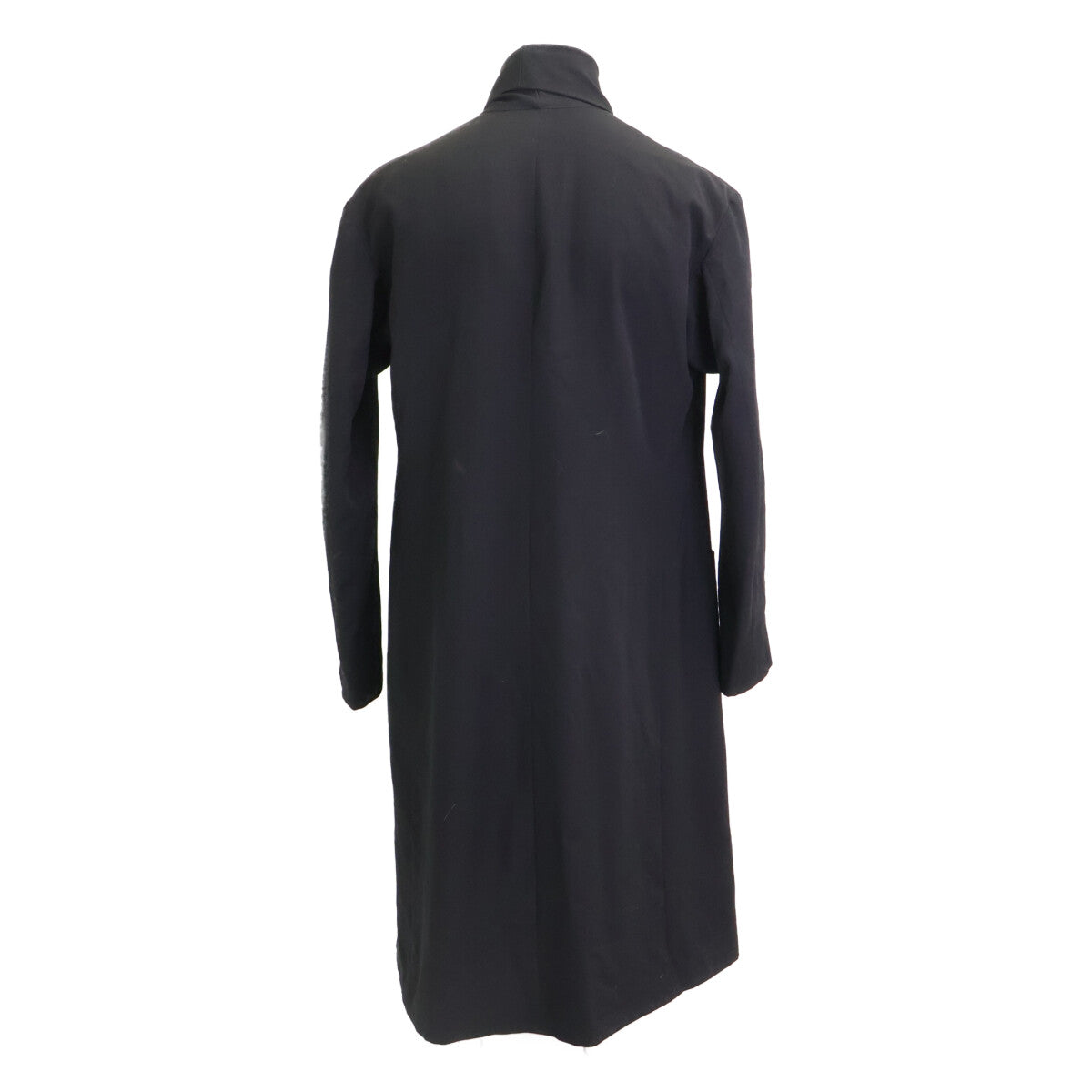 Yohji Yamamoto POUR HOMME ヨウジヤマモトプールオム HK-J26ｰ134 ウール 抜染 プリント スカーフ付 コート 2