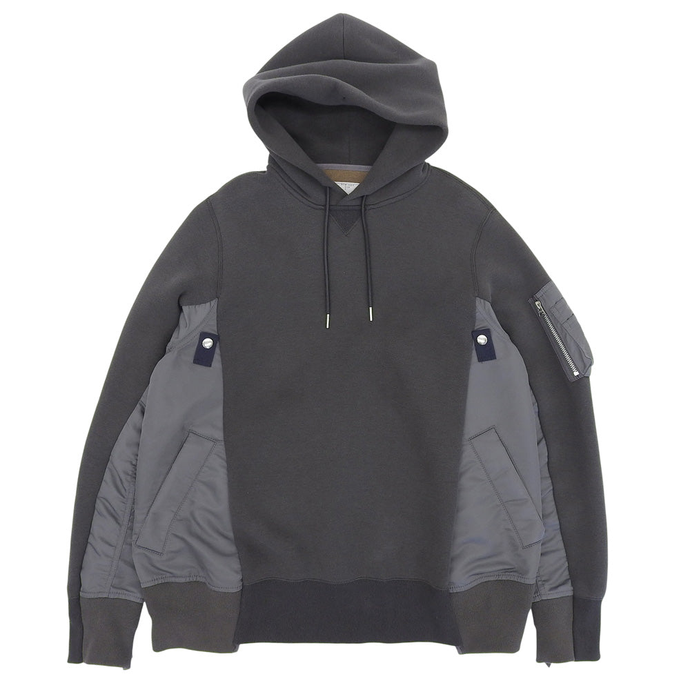 sacai サカイ コットンパーカー トップス メンズ グレー 2 SCM-057 トップス 2