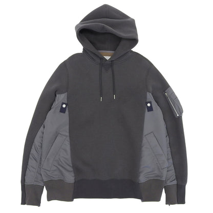 sacai サカイ コットンパーカー トップス メンズ グレー 2 SCM-057 トップス 2