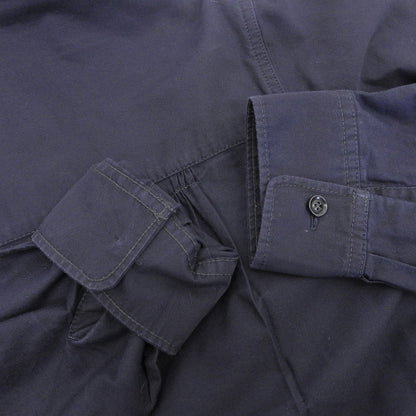 Y's ワイズ 厚手長袖ブラウス コットン トップス メンズ ネイビー YK-B17-027 トップス 2