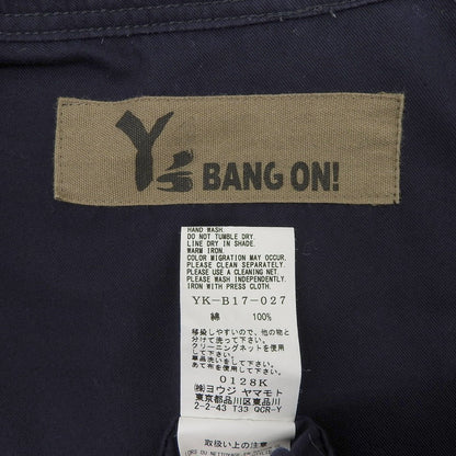 Y's ワイズ 厚手長袖ブラウス コットン トップス メンズ ネイビー YK-B17-027 トップス 2