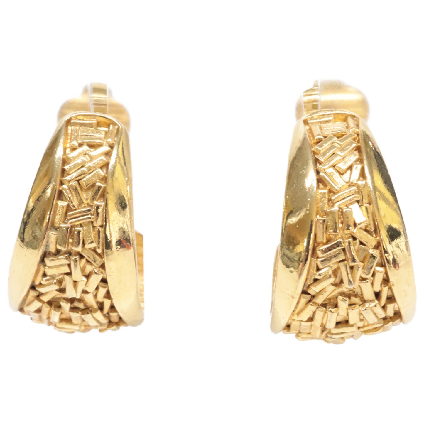 TRIFARI トリファリ フープ イヤリング