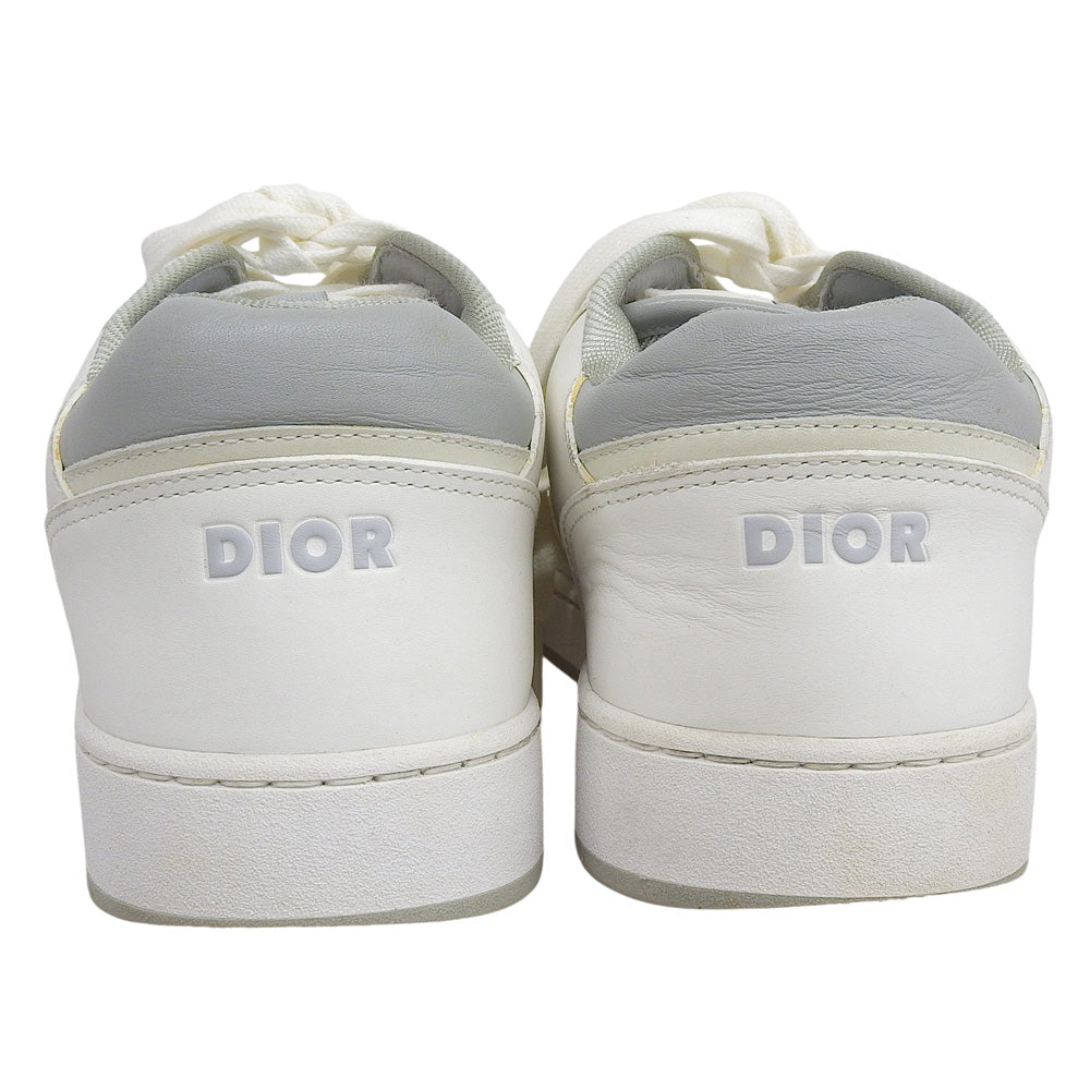 DIOR ディオール 美品 トロッター パンチング スニーカー シューズ メンズ ホワイト 42 シューズ 42