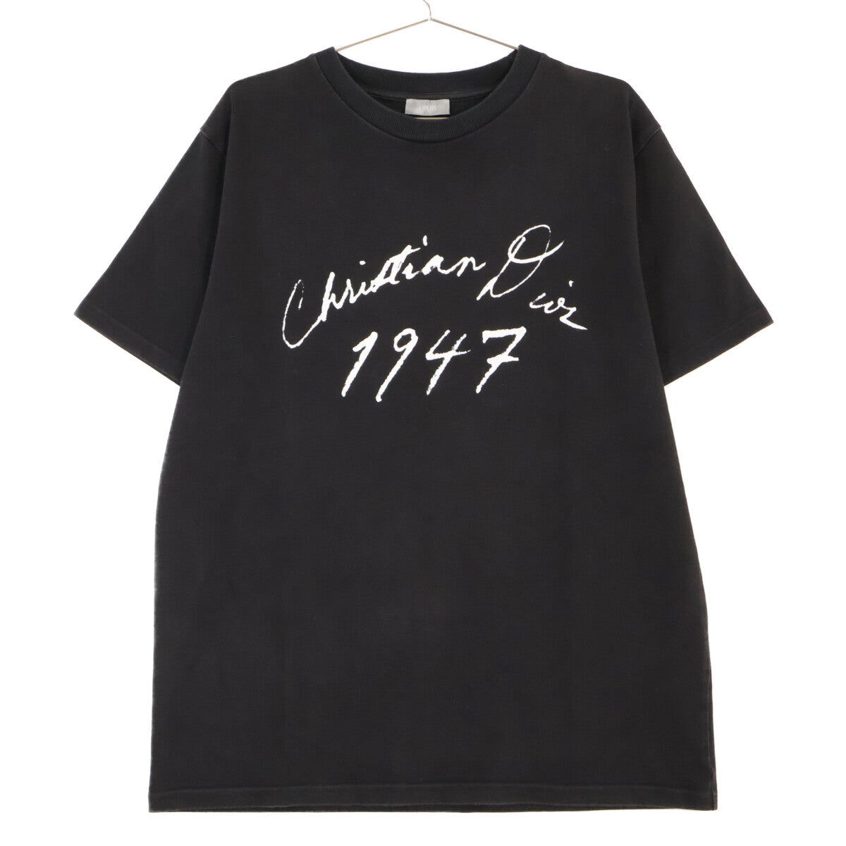 DIOR ディオール ﾌﾞﾗｯｸ 1947 ﾊﾝﾄﾞｩﾘﾄｩﾝTｼｬﾂ トップス L