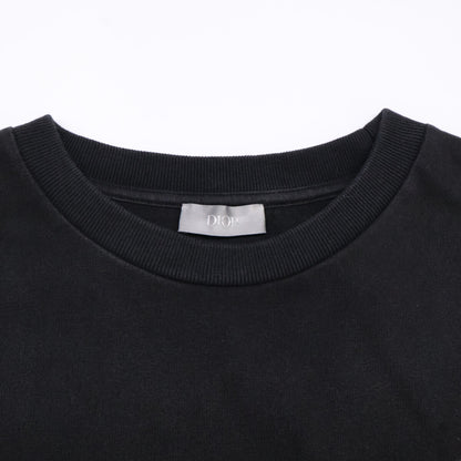 DIOR ディオール ﾌﾞﾗｯｸ 1947 ﾊﾝﾄﾞｩﾘﾄｩﾝTｼｬﾂ トップス L
