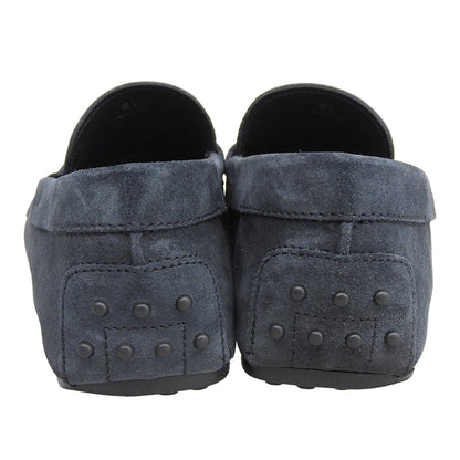 TOD'S トッズ スエード ドライビング シューズ メンズ ネイビー 8.5 シューズ 8.5