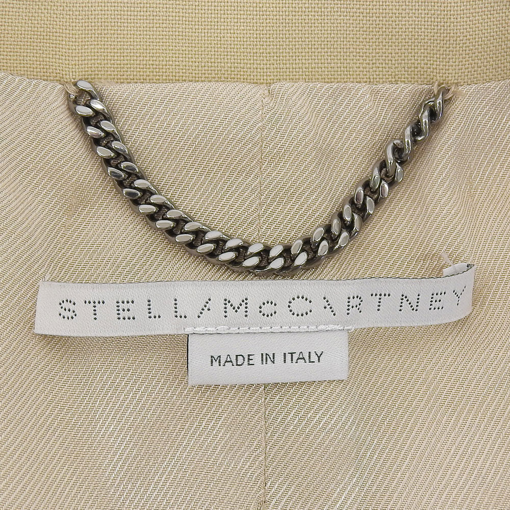 STELLA McCARTNEY ステラマッカートニー 美品 3B テーラードジャケット レディース ベージュ 38 ジャケット 38