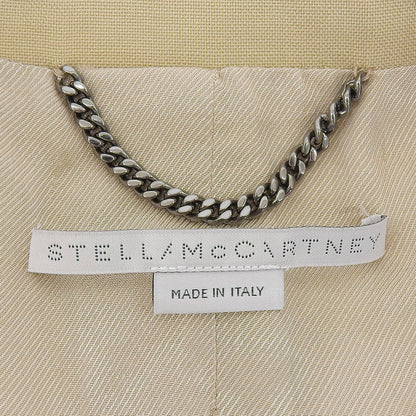 STELLA McCARTNEY ステラマッカートニー 美品 3B テーラードジャケット レディース ベージュ 38 ジャケット 38