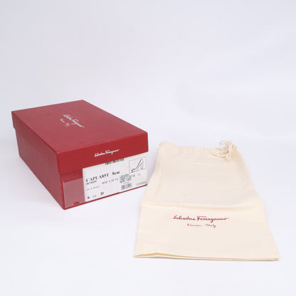 Salvatore Ferragamo サルヴァトーレフェラガモ サテン カプア パンプス シューズ 6.5D