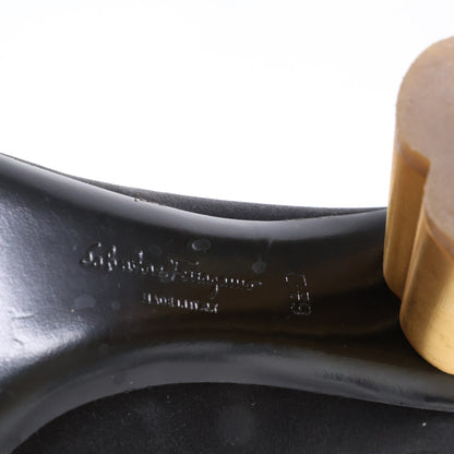 Salvatore Ferragamo サルヴァトーレフェラガモ サテン カプア パンプス シューズ 6.5D