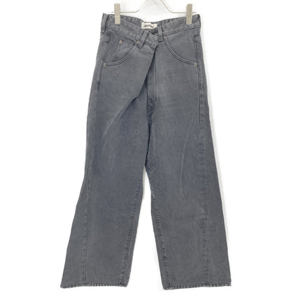 DARKPRAK ダークパーク ﾌﾞﾗｯｸ INES FOLD OVER DENIM ボトムス 24