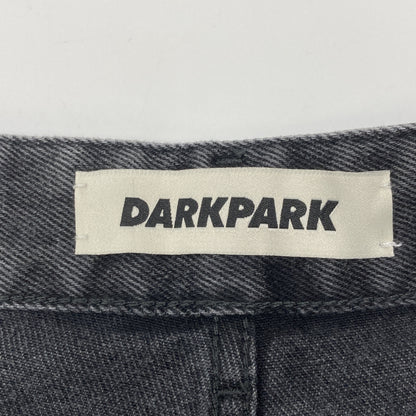 DARKPRAK ダークパーク ﾌﾞﾗｯｸ INES FOLD OVER DENIM ボトムス 24