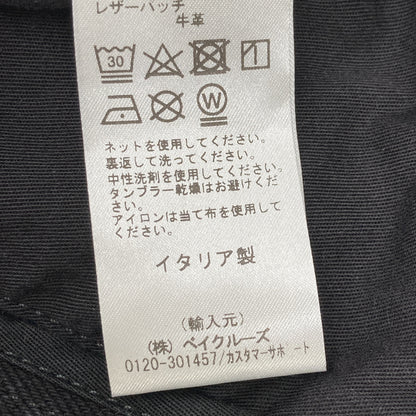 DARKPRAK ダークパーク ﾌﾞﾗｯｸ INES FOLD OVER DENIM ボトムス 24