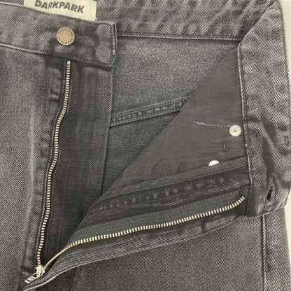 DARKPRAK ダークパーク ﾌﾞﾗｯｸ INES FOLD OVER DENIM ボトムス 24