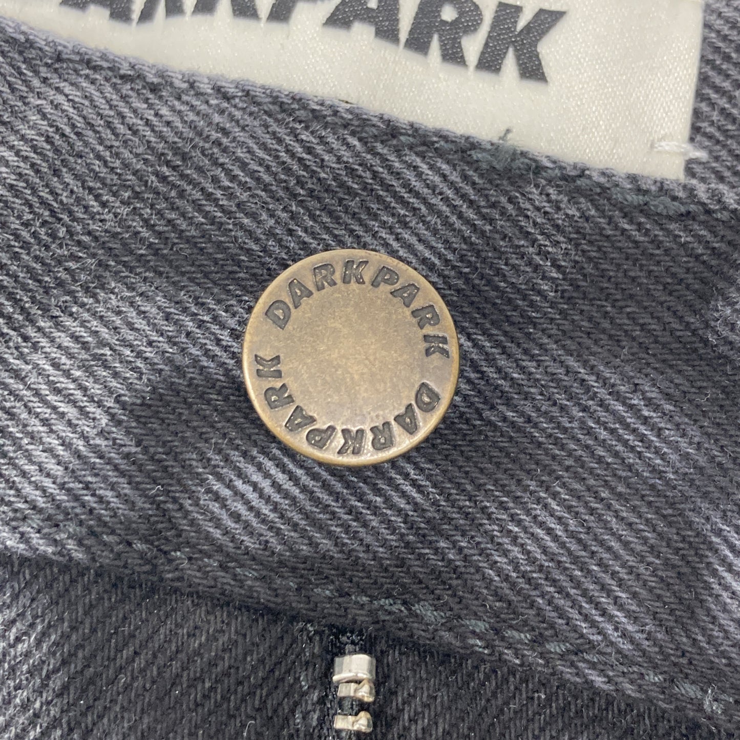 DARKPRAK ダークパーク ﾌﾞﾗｯｸ INES FOLD OVER DENIM ボトムス 24