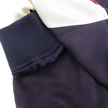 D/him ディーヒム ジップアップ スタジャン ジャケット メンズ パープル×ネイビー 48 25SS ジャケット 48