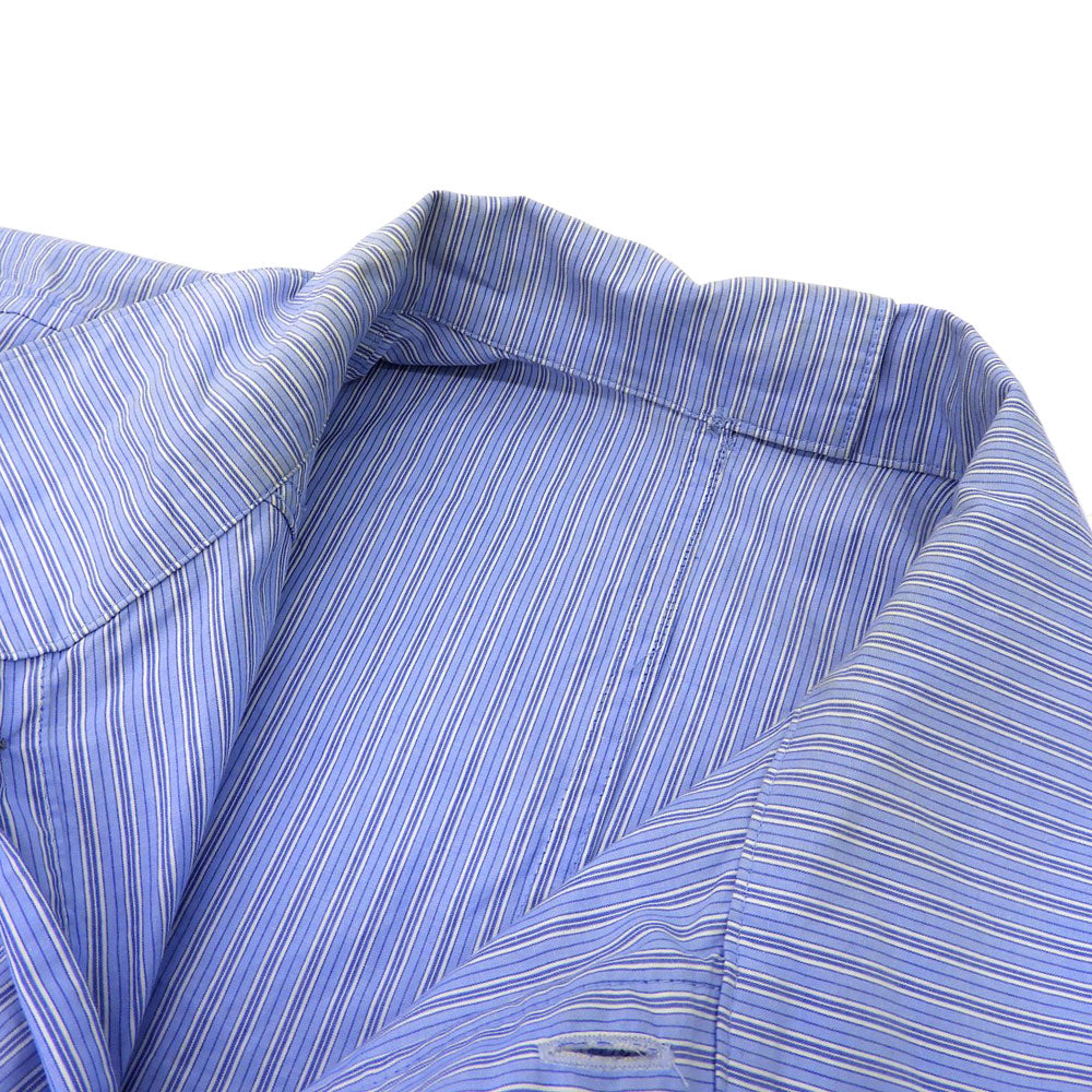 Yohji Yamamoto POUR HOMME ヨウジヤマモトプールオム You Snitch Striped Shirt トップス メンズ ライトブルー 1 HK-B31-021 17AW トップス 1