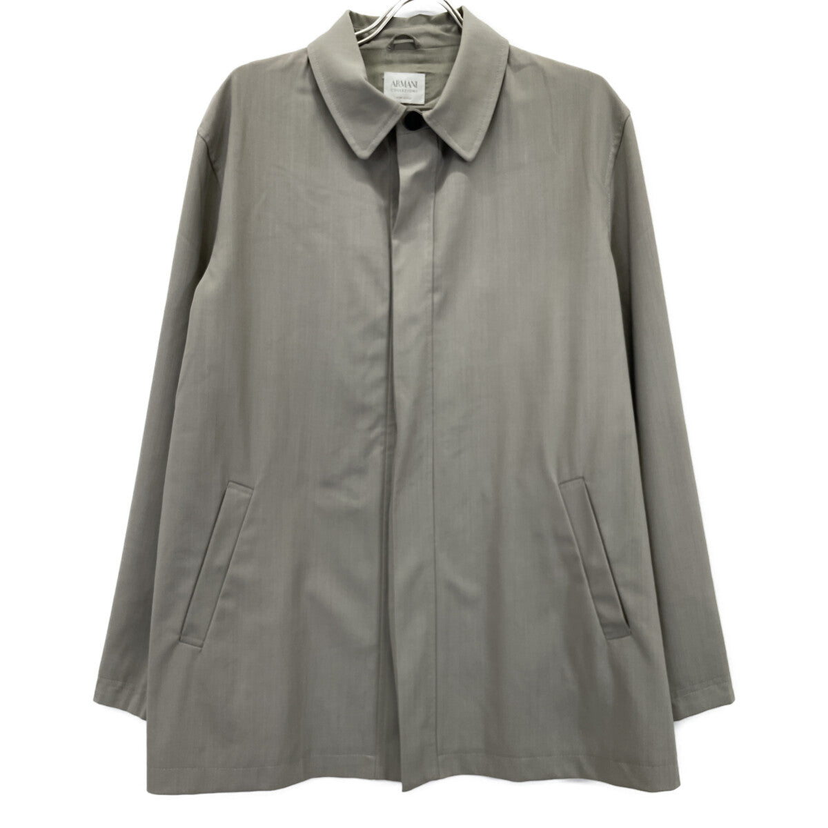 ARMANI COLLEZIONI アルマーニコレッツォーニ ×ﾛﾛﾋﾟｱｰﾅ STORM SYSTEM ﾍﾞｰｼﾞｭ系 ｼﾞｬｹｯﾄ ジャケット 40