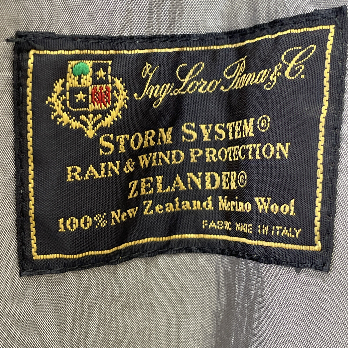 ARMANI COLLEZIONI アルマーニコレッツォーニ ×ﾛﾛﾋﾟｱｰﾅ STORM SYSTEM ﾍﾞｰｼﾞｭ系 ｼﾞｬｹｯﾄ ジャケット 40