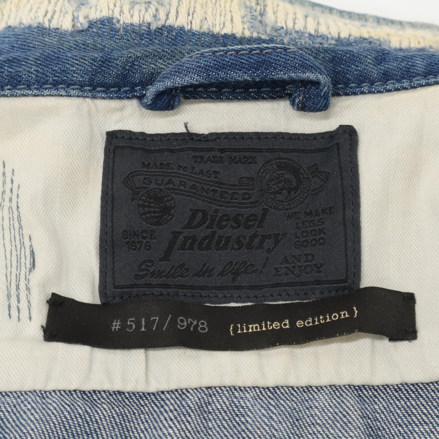 DIESEL ディーゼル 【国内正規】ELSHAR 978着限定 ダメージ加工 デニム ジャケット M
