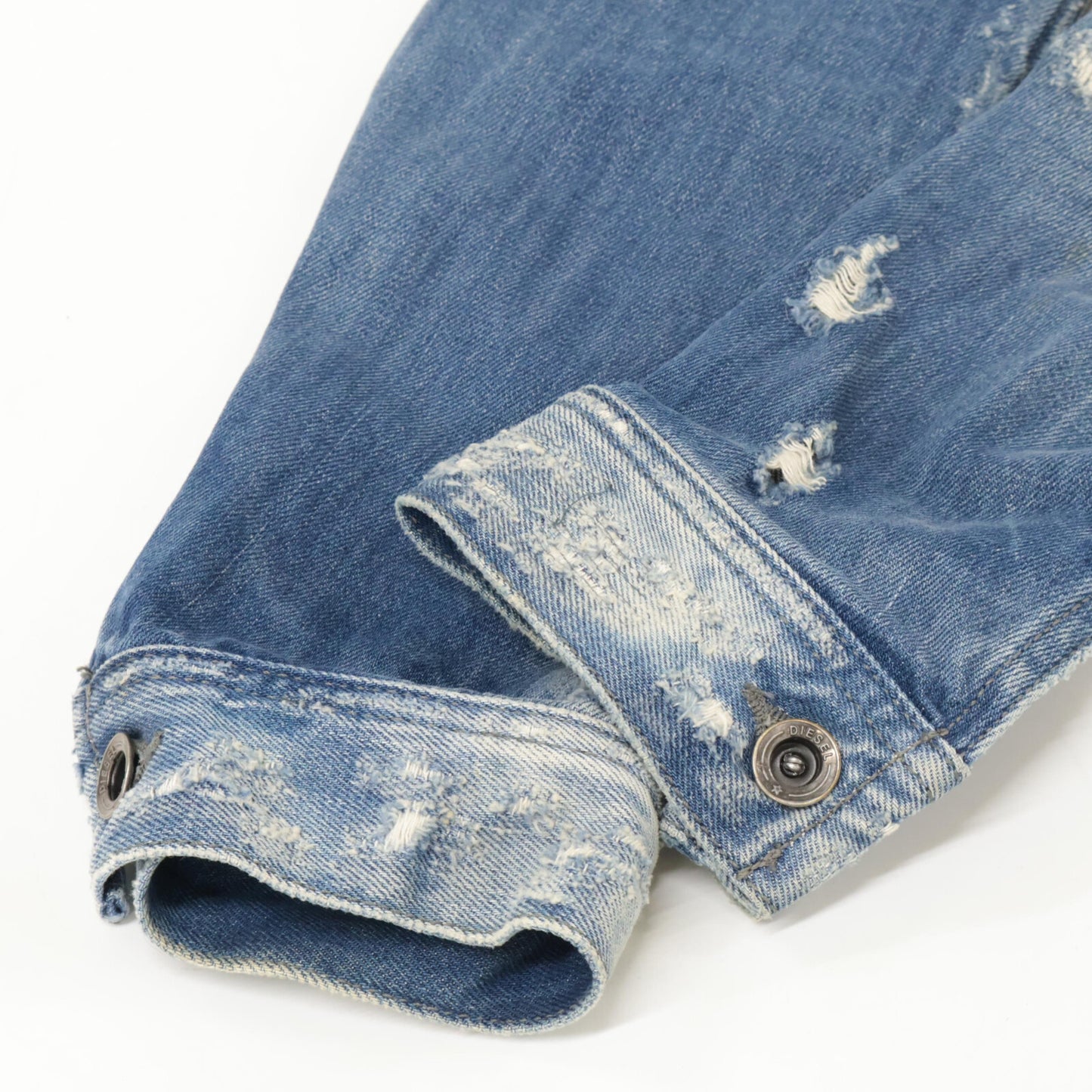 DIESEL ディーゼル 【国内正規】ELSHAR 978着限定 ダメージ加工 デニム ジャケット M