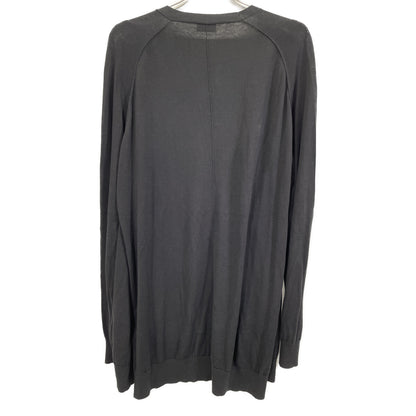 DIESEL ディーゼル ﾌﾞﾗｯｸ BAKER ｼﾙｸ混 ｶｰﾃﾞｨｶﾞﾝ トップス L