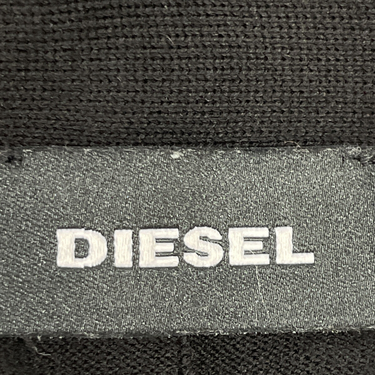 DIESEL ディーゼル ﾌﾞﾗｯｸ BAKER ｼﾙｸ混 ｶｰﾃﾞｨｶﾞﾝ トップス L