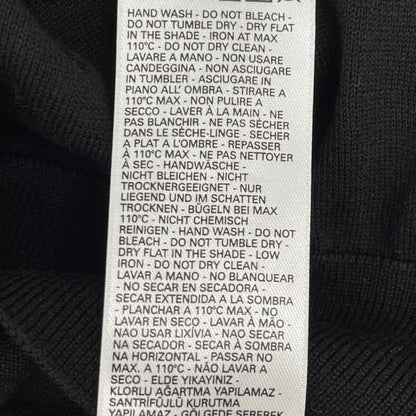 DIESEL ディーゼル ﾌﾞﾗｯｸ BAKER ｼﾙｸ混 ｶｰﾃﾞｨｶﾞﾝ トップス L