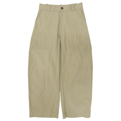 STUDIO NICHOLSON スタジオ ニコルソン スーペリアコットン パンツ ボトムス レディース ベージュ系 M 51-10-741033 ボトムス M