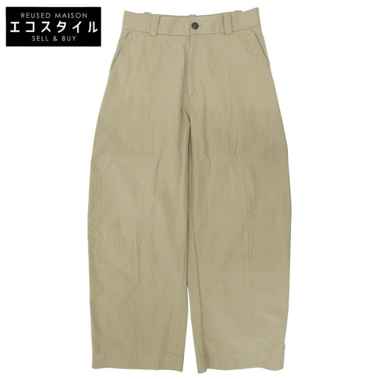 STUDIO NICHOLSON スタジオ ニコルソン スーペリアコットン パンツ ボトムス レディース ベージュ系 M 51-10-741033 ボトムス M