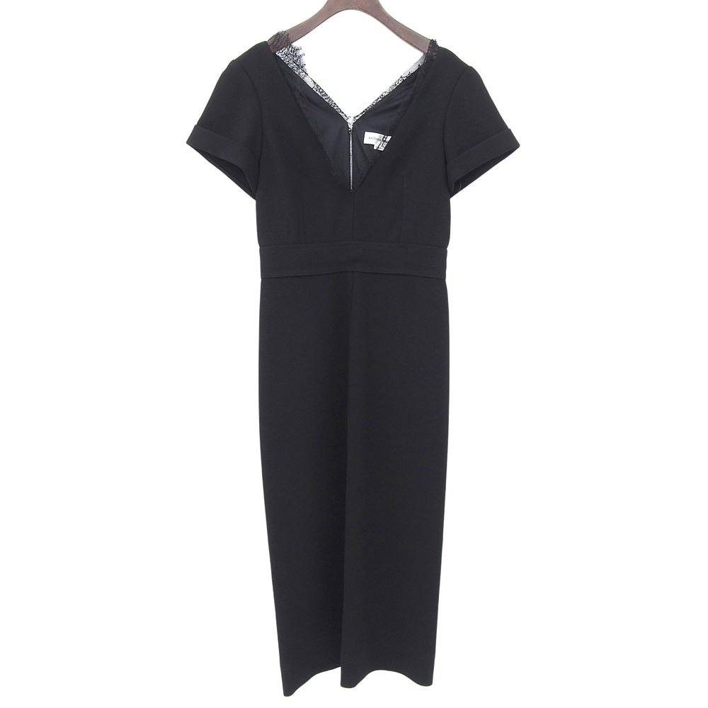 Victoria Beckham ヴィクトリアベッカム 美品 レース ワンピース レディース ブラック 黒 36 ワンピース 36