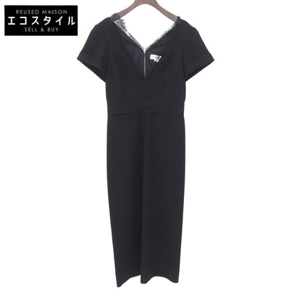 Victoria Beckham ヴィクトリアベッカム 美品 レース ワンピース レディース ブラック 黒 36 ワンピース 36