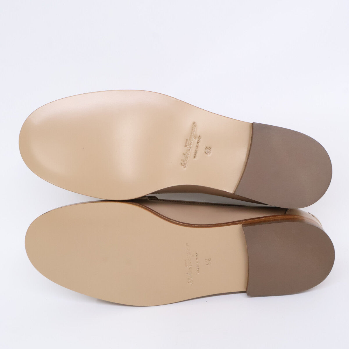 Salvatore Ferragamo サルヴァトーレフェラガモ 0750594 VIVALDO ヴァラリボン ローファー シューズ 4 1/2