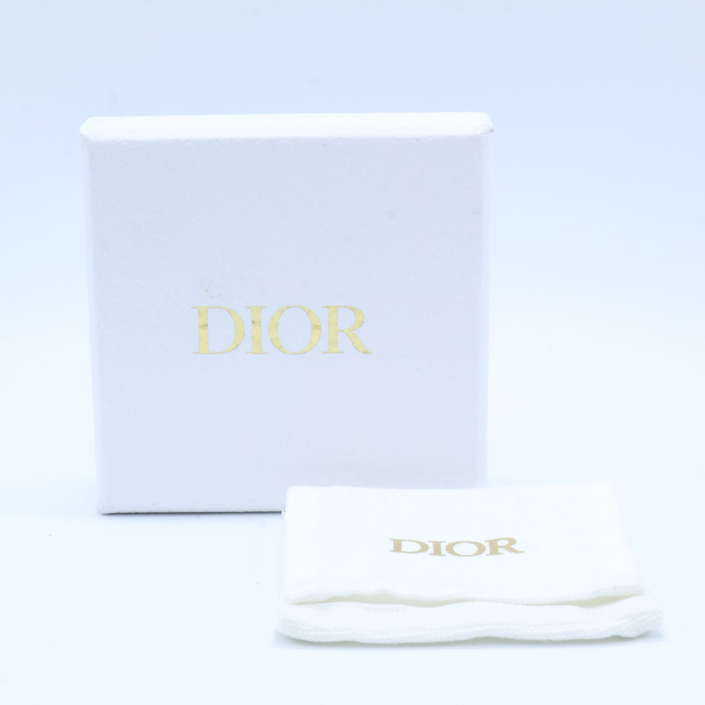 Christian Dior クリスチャンディオール 【美品】E1594CDNMT CD Navy スタッド ピアス