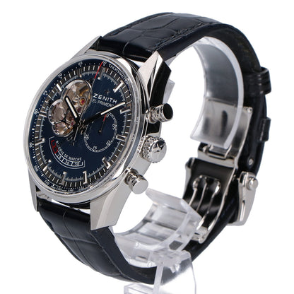 ZENITH ゼニス 03.2085.4021 世界限定1975本 エル プリメロ クロノマスターオープン パワーリザーブ シャルル ベルモ トリビュート 自動巻き 腕時計